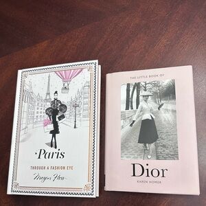 2 Fashion Books Paris Through a Fashion Eye & Little Book of Dior